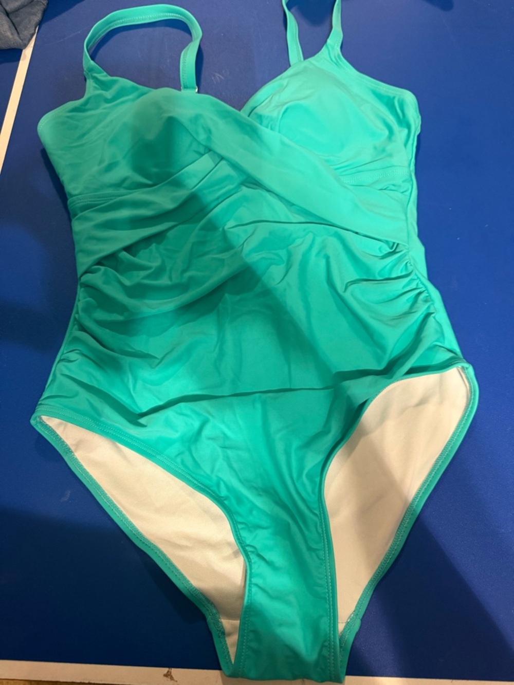 Turquoise One-Piece Swimsuit